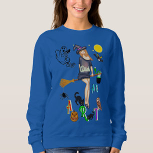 Hexe und Kunst Sweatshirt