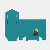 Hexe und Mondmagie-Zauber-Gefälligkeitsbox Geschenkschachtel (Ungefaltet)