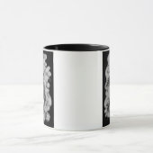 Hexe und Puppe Halloween Tasse (Zentrum)