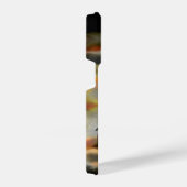 Hexe und schwarze Katze, Happy Halloween! iPhone Hülle (Rechte Seite)