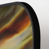 Hexe und schwarze Katze, Happy Halloween! Pickleball Schläger (Linke Seite)