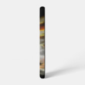 Hexe und schwarze Katze, Happy Halloween! Samsung Galaxy Hülle (Linke Seite)