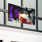 Hexe und Zaubertrank Banner (Äußeres Gebäude)