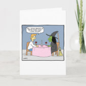 Hexe Verabredet Karte (Vorderseite)