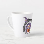 Hexe Vibes Black Rainbow Milchtasse (Linke Ecke)