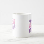 Hexe Vibes Halloween Magic Broom Kaffeetasse (Mittel)