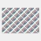 Hexe Vibes Mixed Halloween Geschenkpapier Set (Vorderseite 3)