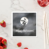 Hexe Vollmond Serviette (Beispiel)