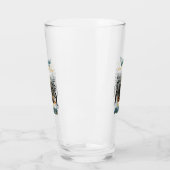 Hexe war zu Halloween fertig Glas (Links)