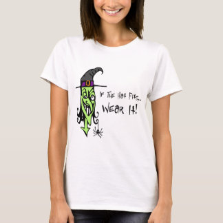 HEXE, wenn der Hut Hexe-T - Shirt passt
