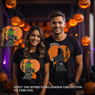 Hexe Wicklerisch Unglaublich witzig Halloween-Lieb T-Shirt