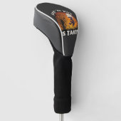 Hexe wird Besen Baum Friedhof Halloween_1 Golf Headcover (angewinkelt)