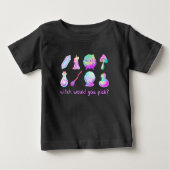 Hexe würdest du wählen baby t-shirt (Vorderseite)