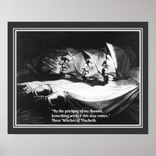 Macbeth Zitate Geschenke Zazzle De