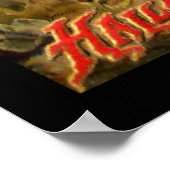 Hexe zu Halloween Night Poster (Ecke)