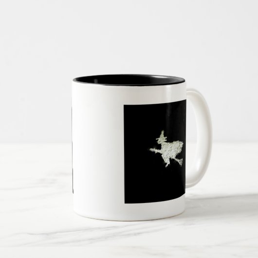 Hexe Zweifarbige Tasse (VorderseiteRechts)