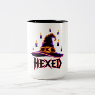 Hexed Hallowen Zweifarbige Tasse