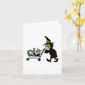 Hexeeinkaufen für Versorgungen Karte (Gelbe Blume)