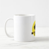 Hexefliegen durch Mond Kaffeetasse (Links)