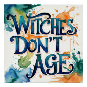Hexen altern nicht poster (Vorderseite)