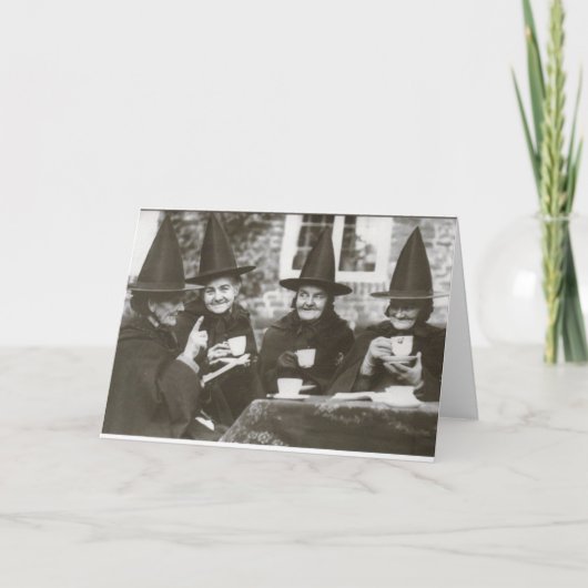 Hexen-Ansammlung-Karte - Maßgeschneidert Karte (Vorderseite)