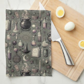 Hexen Apothecary Geschirrtuch (Viertel Falte)