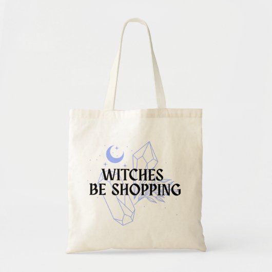 Hexen auf Shopping-Tour - Periwinkle Tragetasche (Vorne)