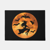 Hexen Bats Moon Fußmatte (Vorderseite)