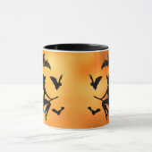 Hexen Bats Moon Tasse (Zentrum)