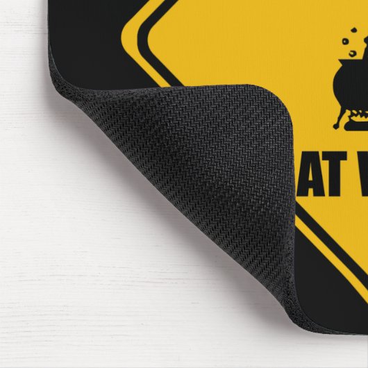 HEXEN BEI der ARBEIT - Mousepad (Ecke)