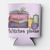 Hexen bitte | Für Buchübersetzungen | Bibliothekar Dosenkühler (Vorderseite)