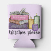 Hexen bitte | Für Buchübersetzungen | Bibliothekar Dosenkühler (Rückseite)