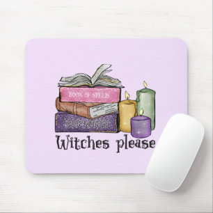 Hexen bitte Für Buchübersetzungen Bibliothekar Mousepad