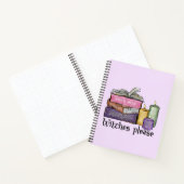 Hexen bitte | Für Buchübersetzungen | Bibliothekar Notizblock (Innenseite)