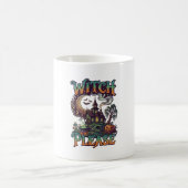 Hexen Bitte Spukhaus Halbmondkessel Kaffeetasse (Mittel)
