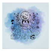 Hexen-Blick: Mystisches, visionäres Design Poster (Vorderseite)