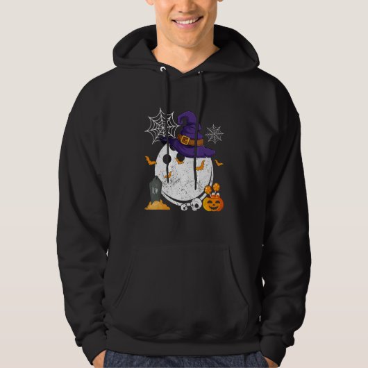 Hexen-Bowling-Halloween-Kostüm-Bowling Hoodie (Vorderseite)