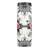 Hexen-Bräu Gothic-Blumendesign Thermosbecher (Rückseite)