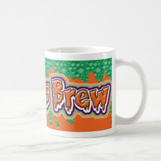 Hexen Bräusen Coole Buchstaben Halloween-Tasse Kaffeetasse
