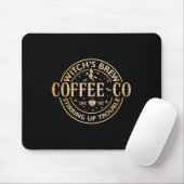 Hexen Brew Coffee Co Halloween Hexenkaffee Liebe Mousepad (Mit Mouse)