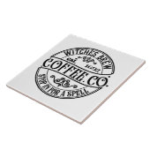 Hexen Brew Coffee Co Keramik Tile Fliese (Seite)