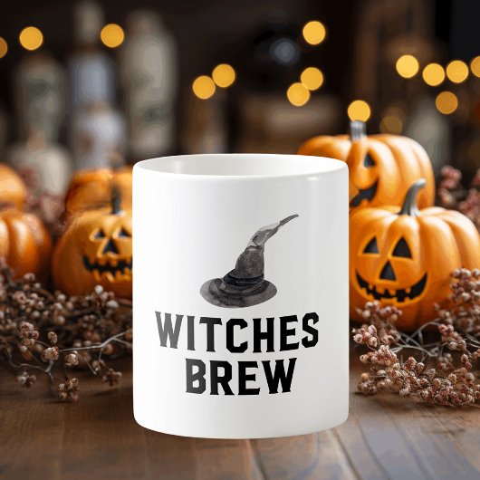 Hexen Brew | Frohe Halloween | Hexenhut Kaffeetasse