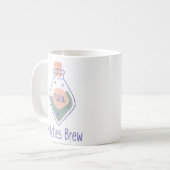 Hexen Brew Halloween-Geschenk Kaffeetasse (Vorderseite Links)