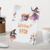 Hexen Brew-Halloween-Party Sockelschild (In SItu)