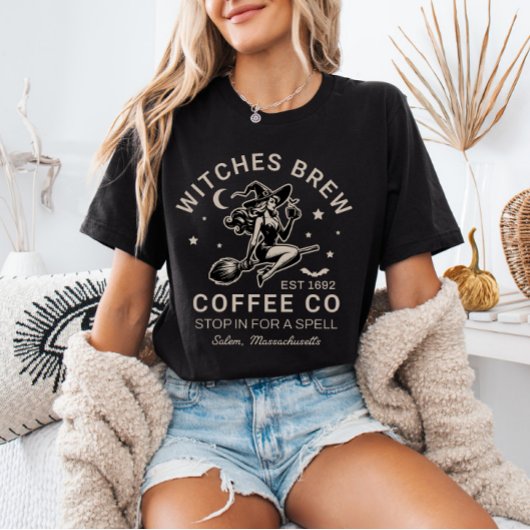 Hexen Brew Kaffee Salem halten für einen Zauber ei Tri-Blend Shirt