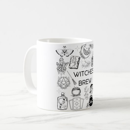 Hexen Brew  Kaffeetasse (Vorderseite Links)