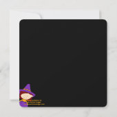 Hexen Brew Kid's Halloween-Party Einladung 6 (Rückseite)