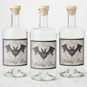 Hexen Brew Labels Alkoholflaschenetikett
