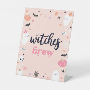 Hexen Brew Niedliche Halloween Ghost Geburtstagsde Sockelschild
