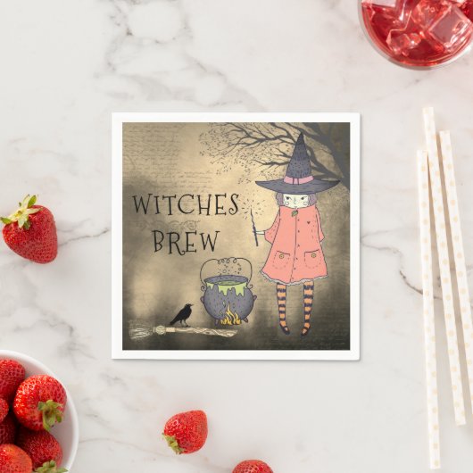 Hexen Brew Paper Napkin Serviette (Beispiel)